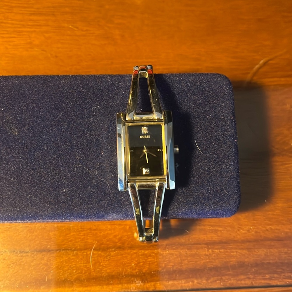 Stainless steel guess watch